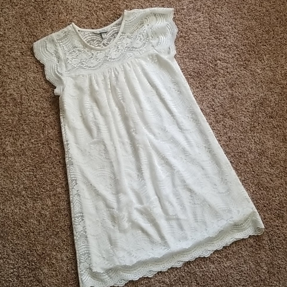 White dress